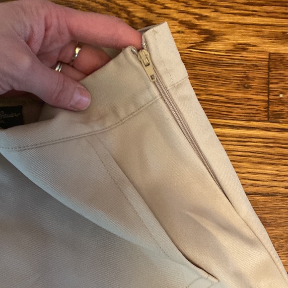 Eddie Bauer School Uniform Khaki Skirt with Under Shorts - Picture 6 of 7